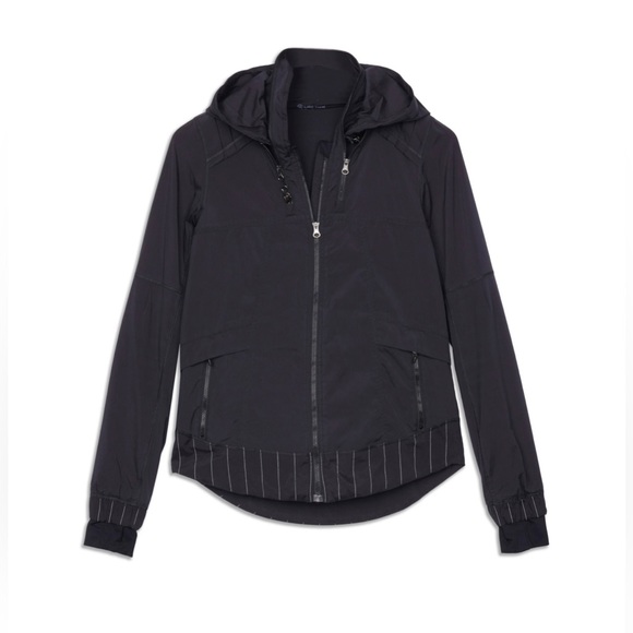 Lululemon Spring Forward Jacket Black Sz. 4 - Picture 1 of 8